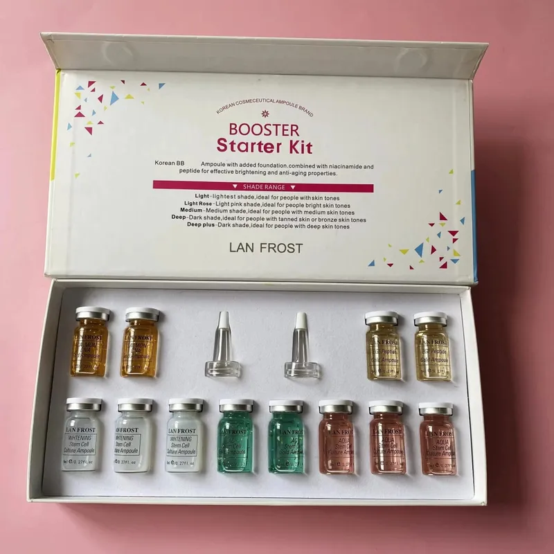 Korea 8ml BB Cream Glow Serum Starter Kit Ampoule Essence Kit Ενυδατικό Concealer μακράς διαρκείας Hyaluronic Acid Essence — image 5