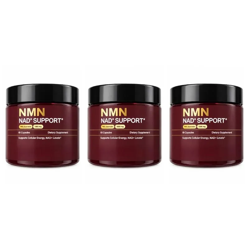NMN NAD+ Support Supplement 1000mg with TMG & Quercetin for Cellular Energy Healthy Aging & Antioxidant Support 60 Capsules — image 9