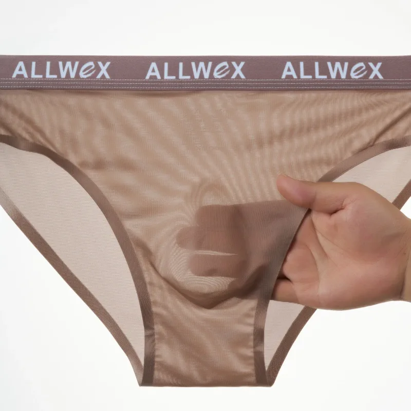 Ice Silk Seamless Briefs for Men Sexy Smooth Underwear 3D Pouch Underpants Comfortable Lingerie Panties Male Low Rise Knickers — image 18