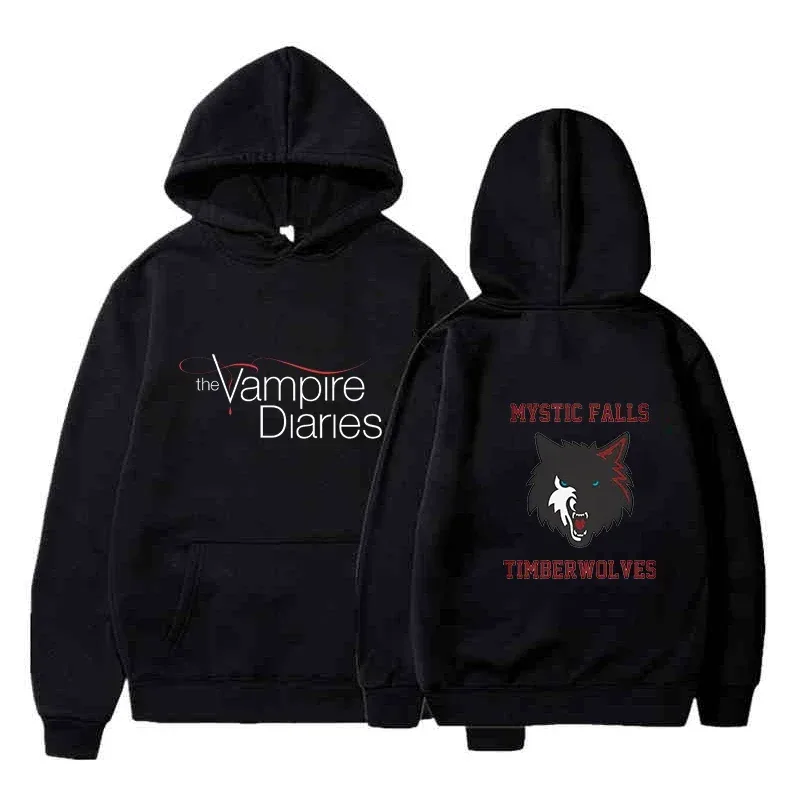 The Vampire Diaries Hoodies Men Clothes Long Sleeve Women Loose Streetwear Autumn Funny Sweatshirt Fashion Casual Hoodies — image 13