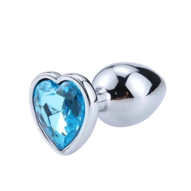 S/M/L Πρωκτικό βύσμα σε σχήμα καρδιάς Κρυστάλλινο μέταλλο πρωκτικές χάντρες Πισινό βύσμα προστάτη μασάζ για ενήλικες ομοφυλόφιλα προϊόντα Κατάστημα παιχνιδιών σεξ για γυναίκες άνδρες — image 13