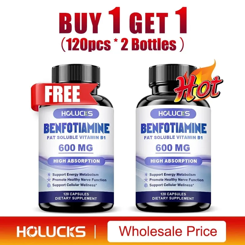 Benfotiamine Capsules Help Maintain Healthy Glucose Metabolism Support Nerve Health Cellular Protection Antioxidant Defense — image 7