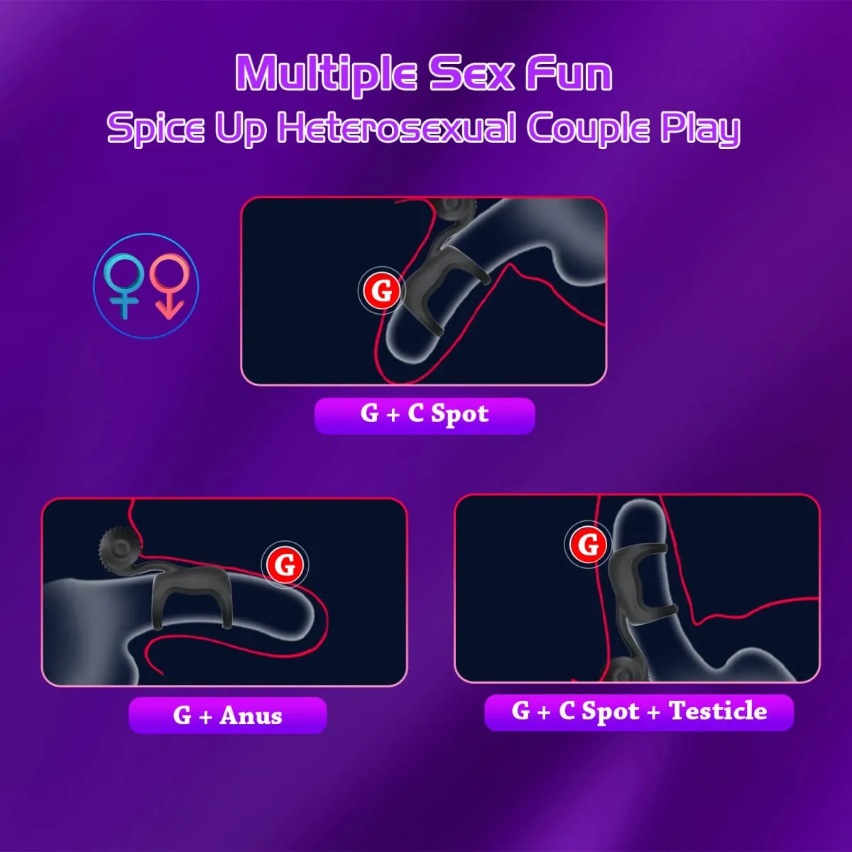 New Snail Vibe Cock Rings Vibrating Male Delay Ejaculation Clitoris Stimulation Penis Ring Vibrator Sex Toys for Men Adult — image 4