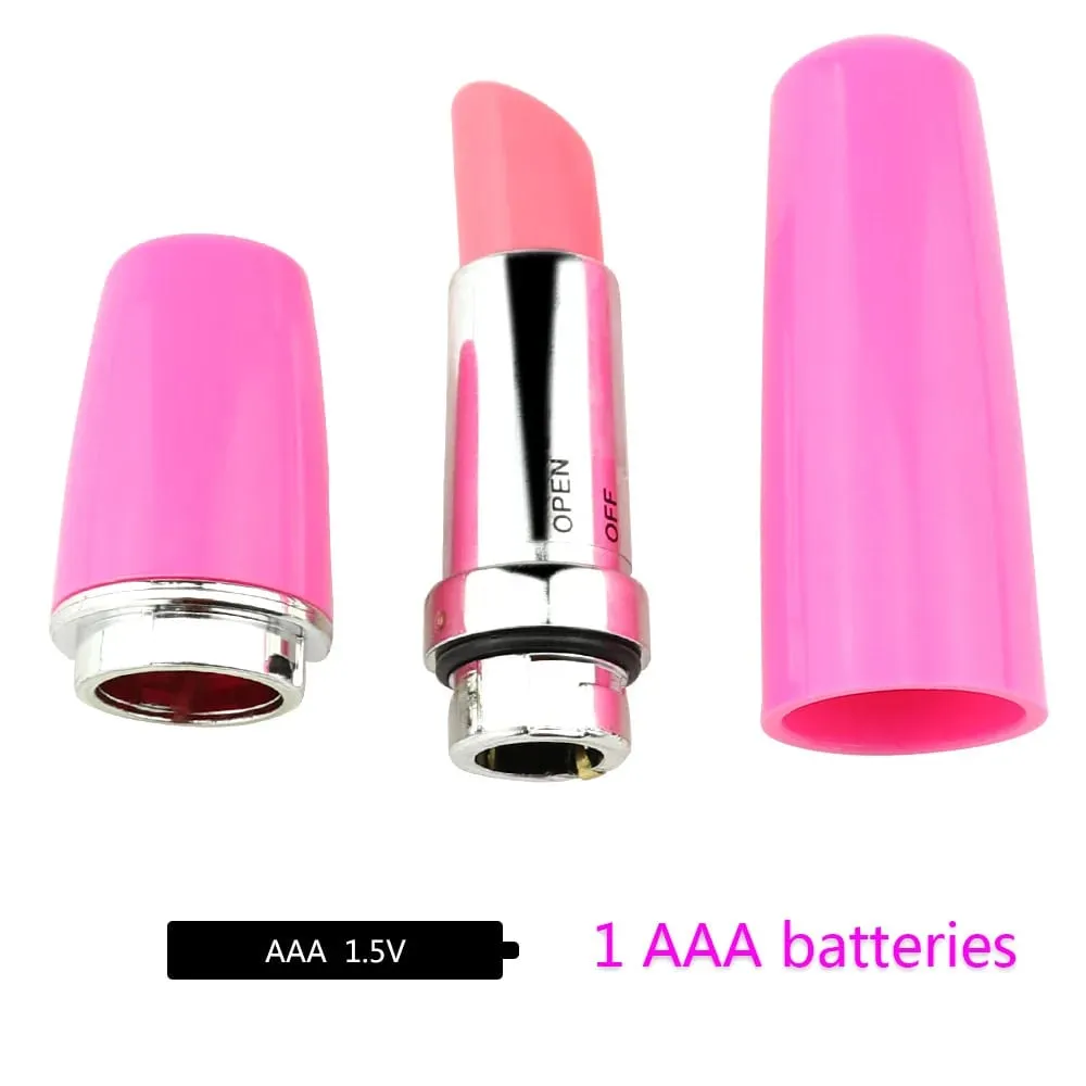 Γυναικείο Mini Lipstick Bullet Vibrator Ισχυρό G Spot Clitoris Stimulator Dildo Vagin Massager Αυνανισμός ενηλίκων Γυναικεία σεξουαλικά παιχνίδια — image 5