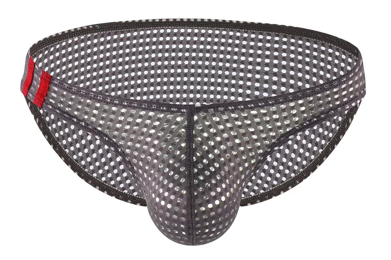 Cuecas masculinas verão respirável buracos roupa interior u convexo fino cintura baixa cuecas masculinas deslizamento calzoncillos — image 23