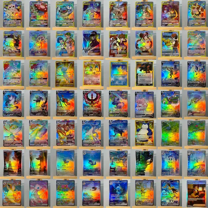 MEW PTCG13-003 Tcg proxy PKM Cards Charizard ex Bulbasaur Charmeleon Rare Collection Battle Toys Δώρα για χόμπι στο σπίτι