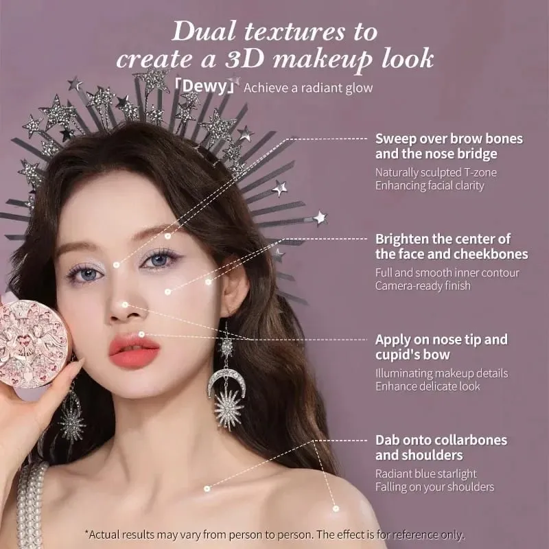 Συλλογή Flower Knows Little Angel Κουτί δώρου Μακιγιάζ Eyeshadow Blush Cream Matte Lipstick Full Kit All