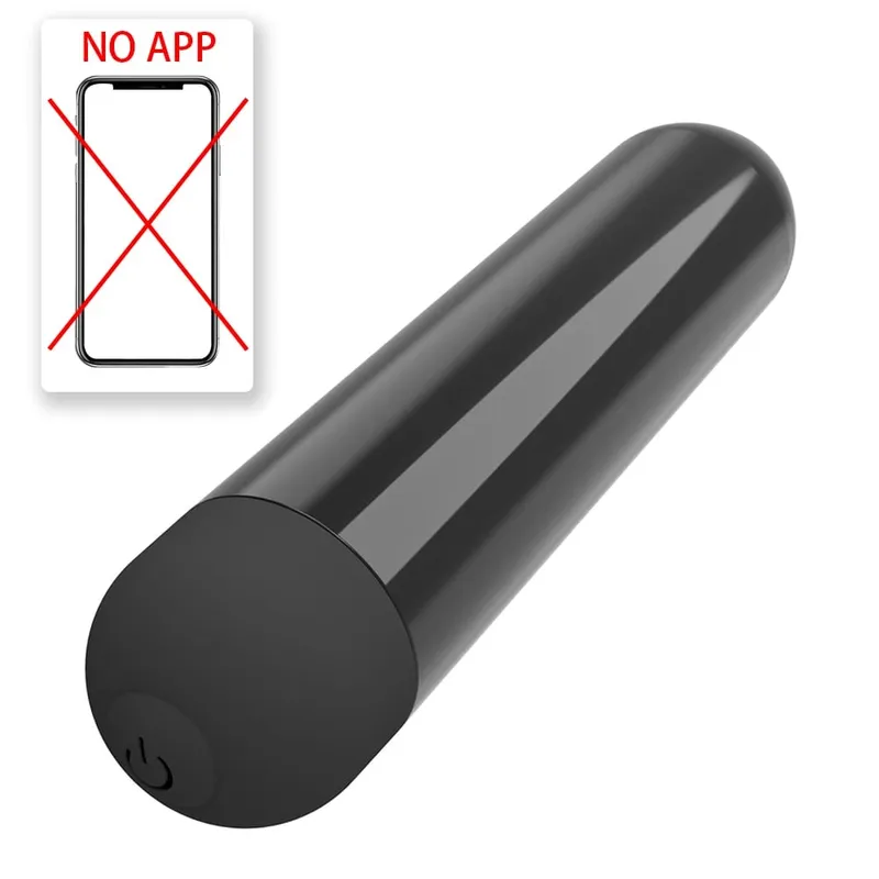 Erőteljes Bullet Vibrator APP Bluetooth Control Clitoral G Spot stimuláló masszírozó mini anális punci stimuláló szexjáték nőknek