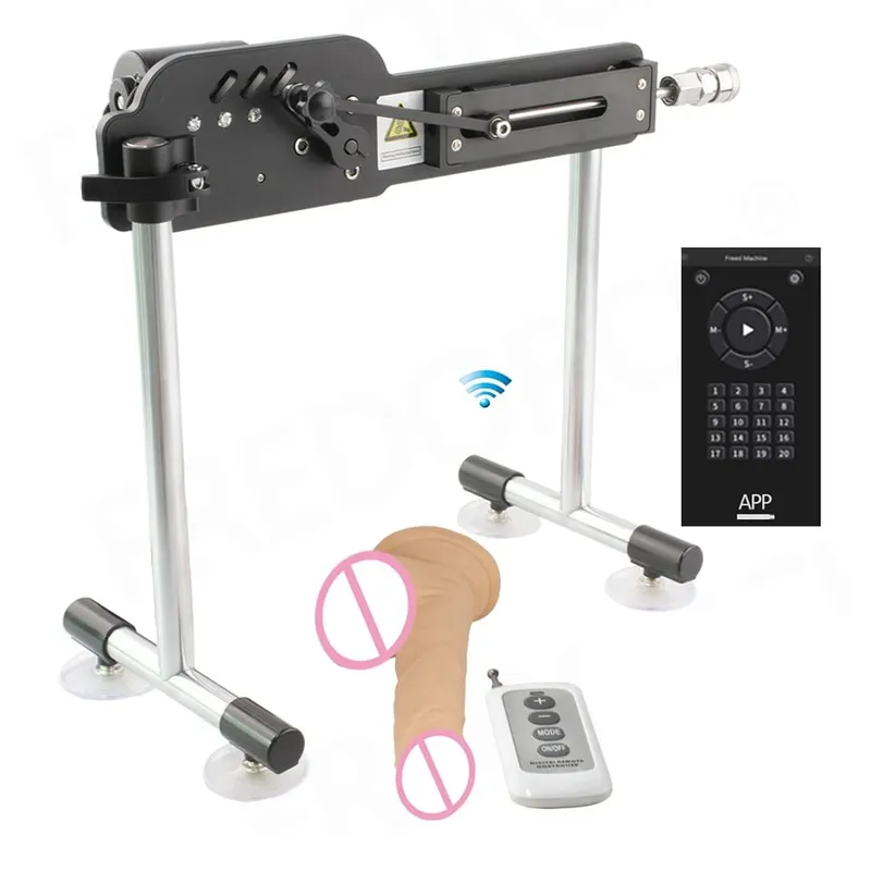 Fredorch vezeték nélküli szexgép nőknek önkielégítő gép 70 W teljesítmény némító szexjáték dildo maszturbátorral 3-9 cm Stroke Love Ma — image 22
