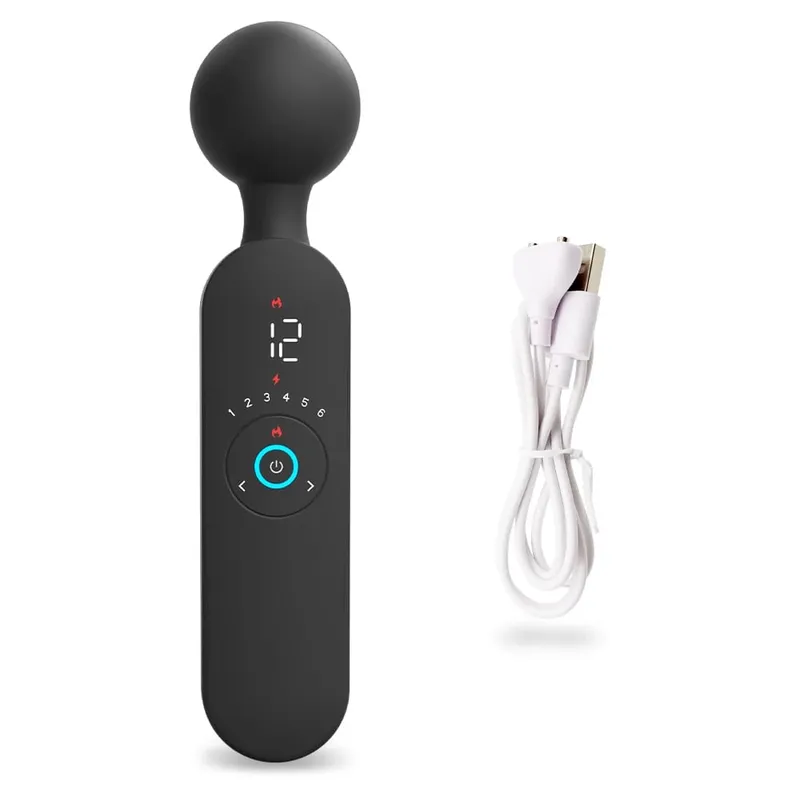 Wireless Dildo AV Vibrators Magic Wand for Women Clitoris Stimulator 72 Frequency Strong Motor Massager Goods Sex Toys for Adult