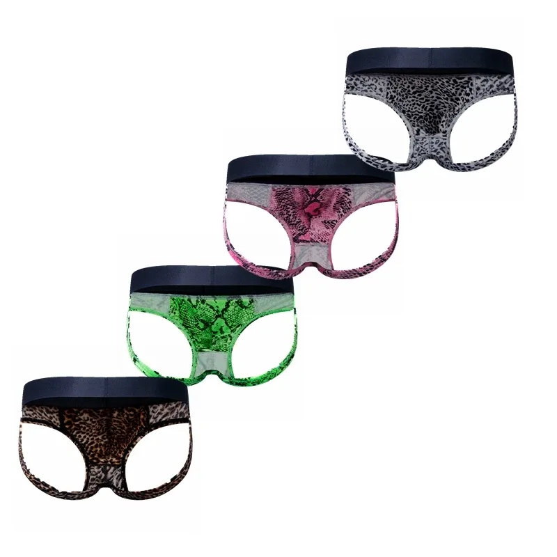 Leopard Print Jockstrap Sexy Brief Panlalaking Bikini Underwear Slip Hombre Calzoncillos Hombre Kinckers Panlalaki Briefs Cuecas Gay — image 2