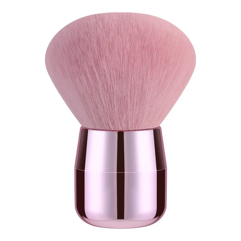 1/2 pièces moelleux poudre libre Blush pinceaux Portable MINI luxe maquillage brosse voyage cosmétique maquillage outils pour femmes filles
