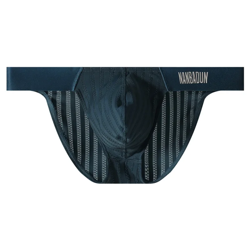 Mens Underwear Briefs Shorts Thin Ice Silk T Panties Man Breathable Solid Transparent Underpants Male Low Rise Brief Homme Ropa
