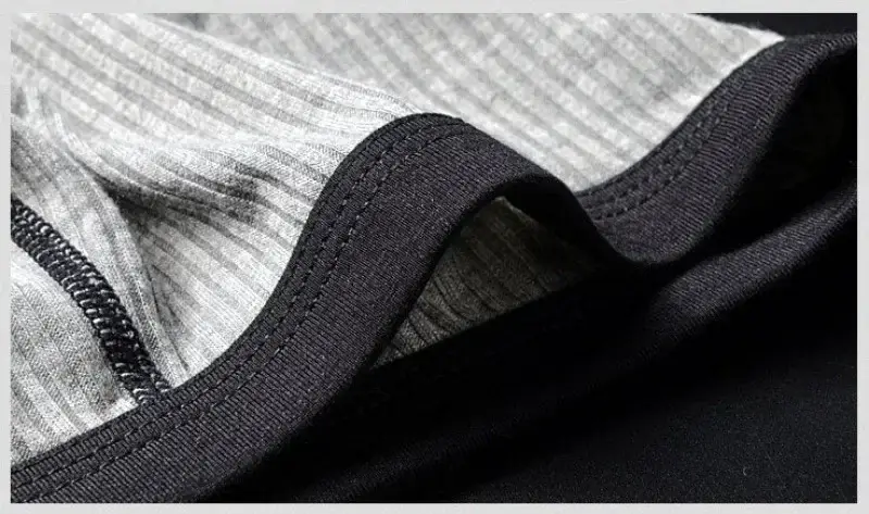 Herrunderkläder Personlig design Boxershorts med låg midja som andas enkla lager U Convex Boxershorts för män — image 6