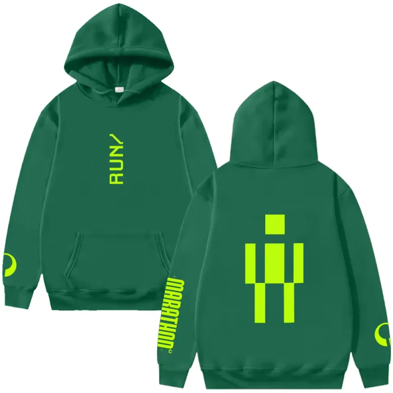 Marathon RUNNER Hoodie Marathon Game Trendy Graphic Clothing Women Men Long Sleeve High Street Sweatshirts Casual Loose Pullover — image 6