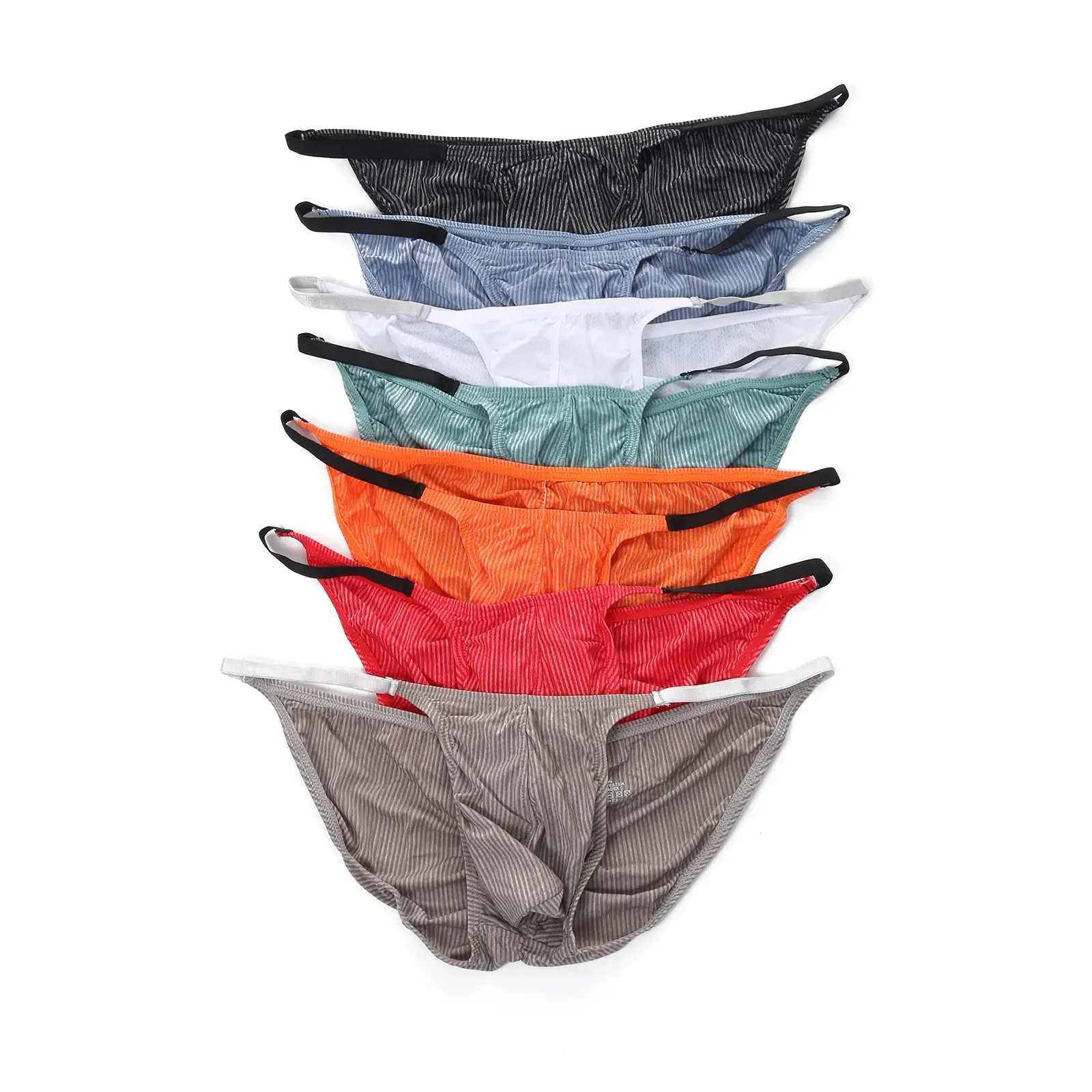 Briefs Sexy Man Underwear Men's Bulge Pouch String Mini Panty Men Low Waist Bikini Lingerie Underpants Slips Hombre — image 5