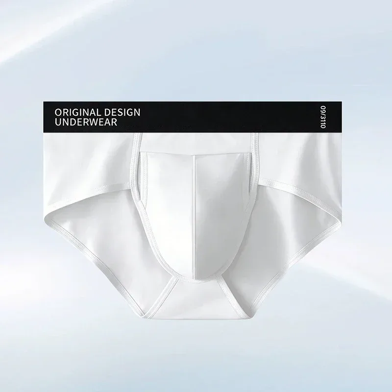 Men's Cotton Briefs High Quality Comfortable Underpants Breathable Soft Underwear Male Large Size U Bulge Pouch Panties Cueca — image 23