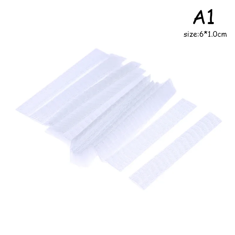 Filet de protection en maille Flexible, 20 pièces, gaine de couverture, brosses de maquillage cosmétiques blanches, outil pratique de maquillage