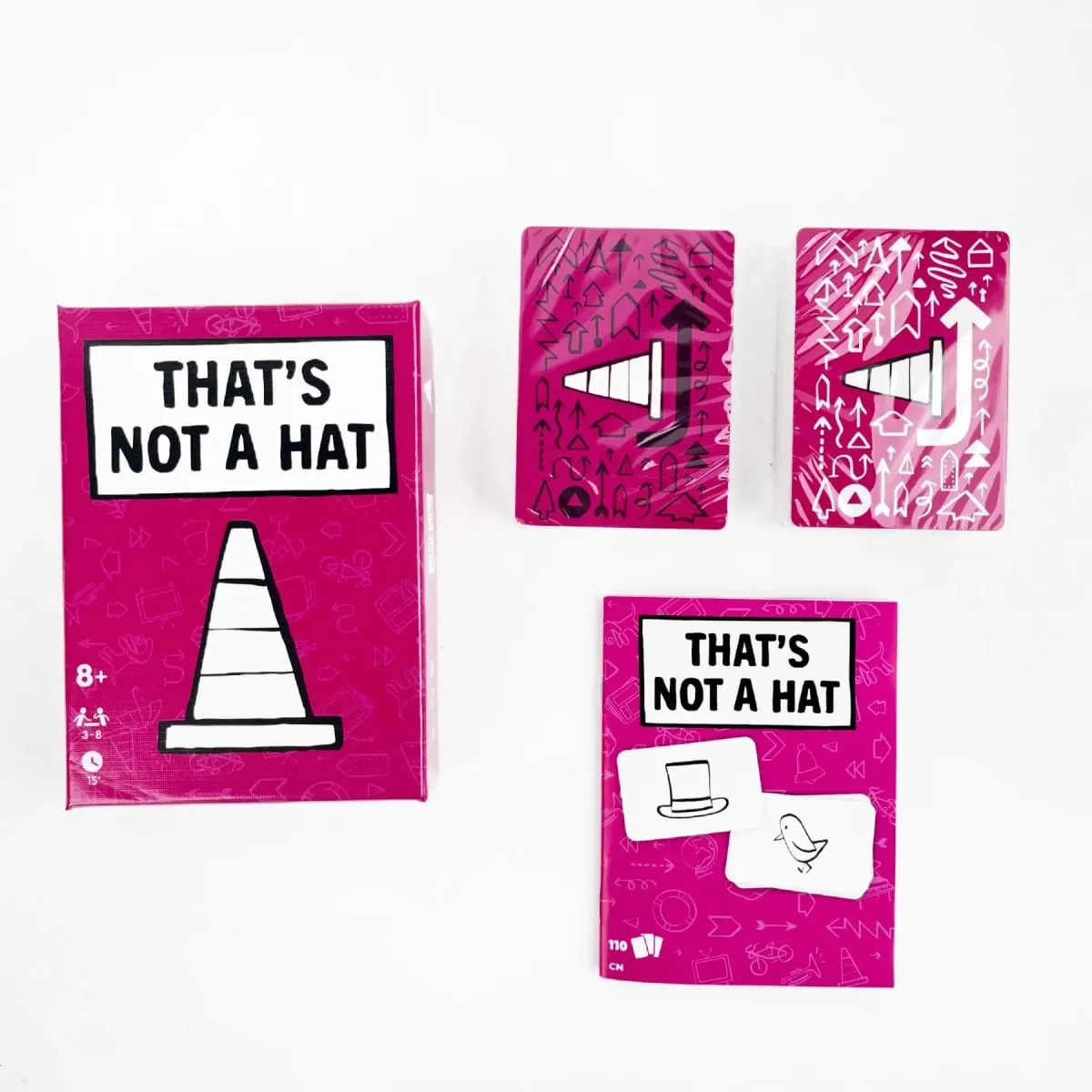 That’s Not a Hat 1-3 Board Game Party Game Set Bluff & Memory Card Game for 3–8 Players 110 Illustrated Cards & Rulebook — image 6