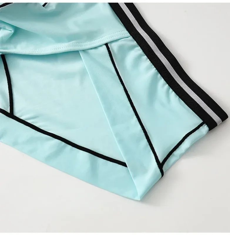 Ice Silk Briefs Seamless Panties Men Bulge Pouch Underwear Male Breathable Underpants Man Sexy U Convex Pouch Bikini Lingerie — image 14