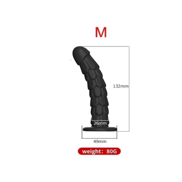 Σιλικόνη Dildo πρωκτικό βύσμα γλουτών με κορόιδο μασάζ προστάτη Κόλπος σημείο G Τόνωση Αυνανισμός Παιχνίδια σεξ ενηλίκων για γυναίκες άνδρες — image 8