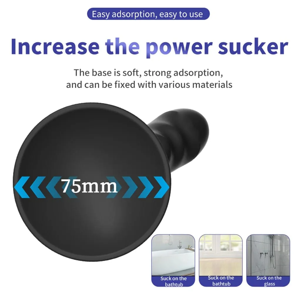 Dildo Silicone Fake Dick Big Penis Anal Butt Plug Suction Cup Prostate Massager Female Masturbator Adult Sex Toys For Woman — image 3