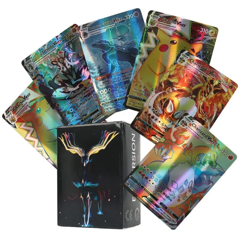60/100Pcs Pokemon Shining Cards Αγγλική Έκδοση MEGA GX Vmax TAG EX Proxy Collection Cards Παιχνίδια Δώρο για παιδιά — image 13