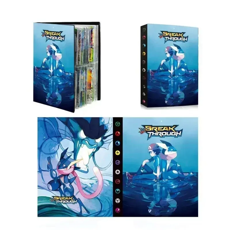 240 τεμ. Fire Dragon Card& Diablo-Fire Dragon Card Book Charizard Cards άλμπουμ Βιβλίο κάρτα παιχνιδιού VMAX GX Holder Binder Series — image 8
