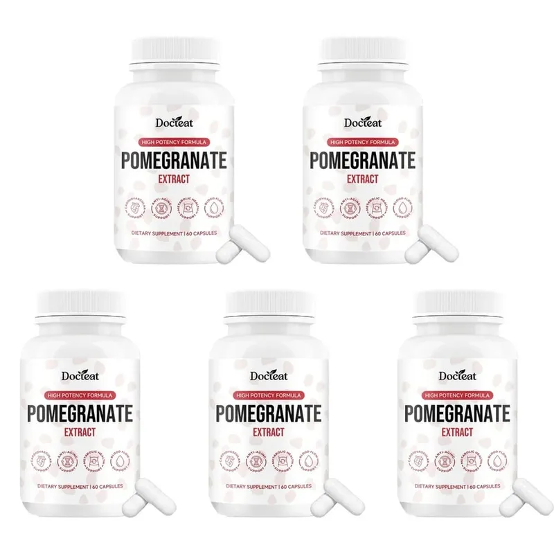 Κάψουλες Docteat Pomegranate Fruit Extract Ellagitannin Antioxidant Defense Immune Support and Oxidative Balance 60 Κάψουλες — image 11