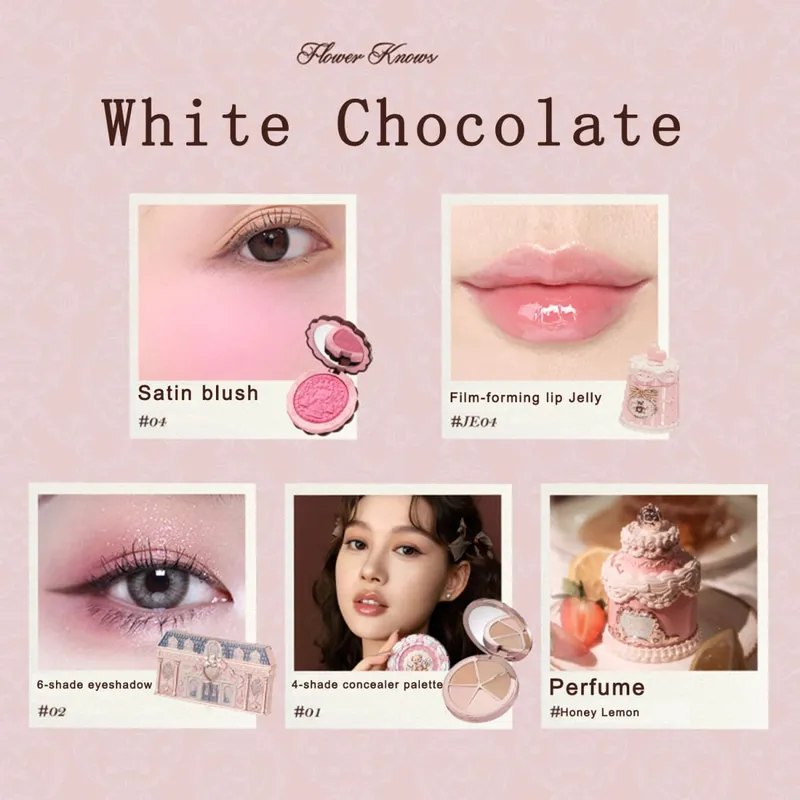 New Arrive Flower Knows The Sweetie Bear Collection Mini Setting Powder Cookie בושם וג'ל ועיפרון גבות כפולים — image 14