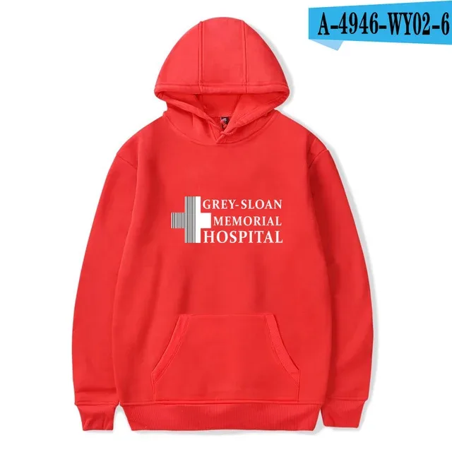 Harajuku Gray's Anatomy Tumblr Greys Anatomy moletom com capuz estampado moletom masculino/feminino confortável moletom adulto/criança — image 36