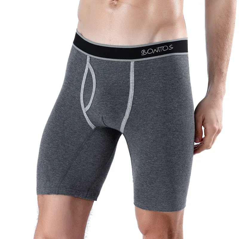 2026 novo estilo de algodão voar boxer perna longa roupa interior para o homem shorts tamanho grande e calcinha homme marca luxo boxerhomme cuecas