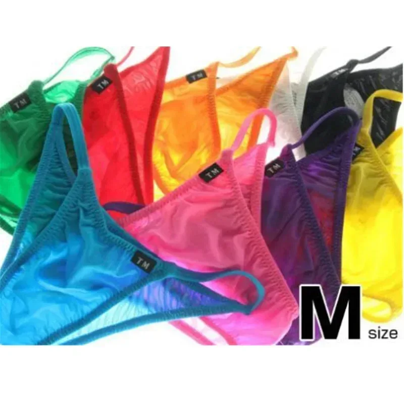 Panlalaking Thin Nylon Bikini Brief Low Rise Seamless Silky Elastic Sexy Intimate Lingerie Breathable Solid Color Fashion Panlalaking Panloob — image 9