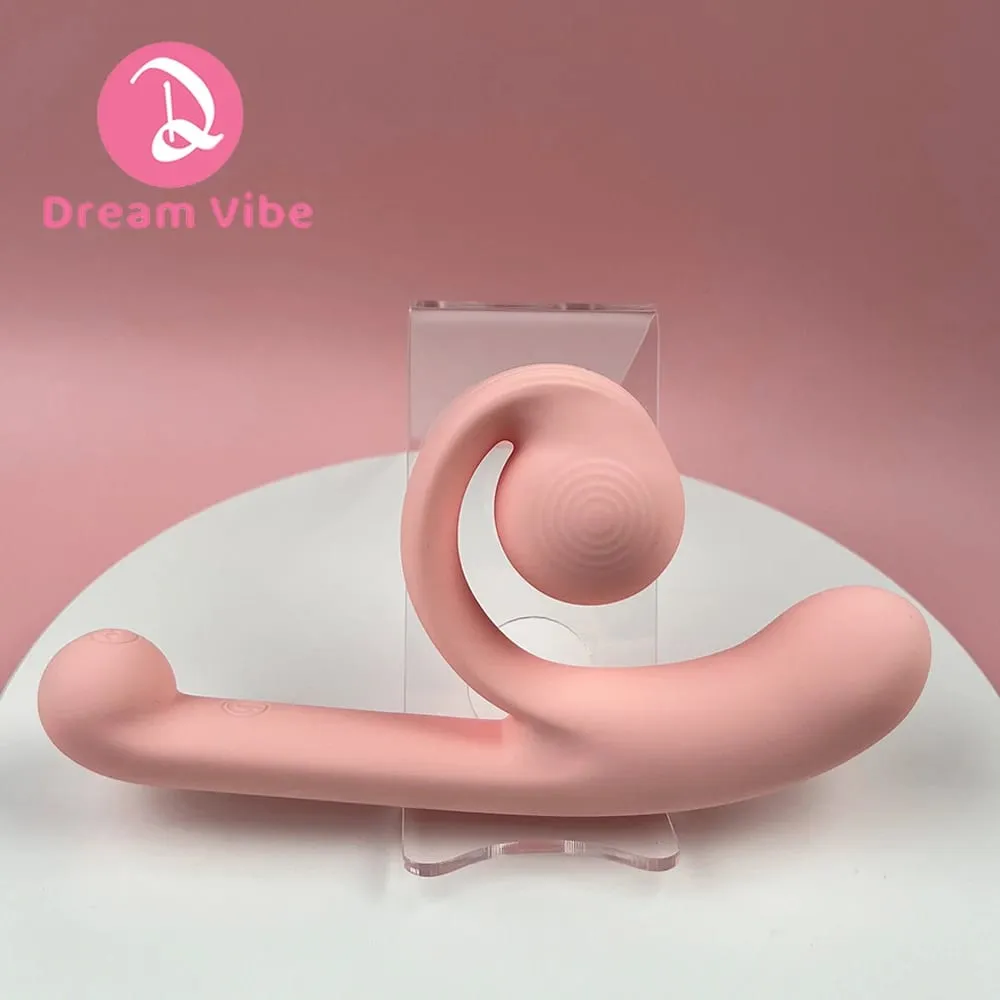 Ροζ Σαλιγκάρι Δονητής με σημείο G Dildo Penetration Flexbile Snail για τέλεια εφαρμογή στο κλειτορίδα Stimulaiton 10 Modes Pleasur Sex Toy for Women — image 5