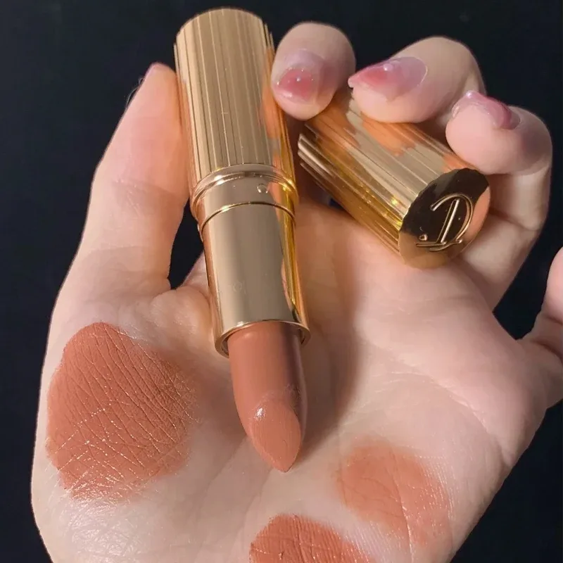 Charlotte Tilbury Four Color Palette Pillow Talk Eraggera Eyes Small Gold Tube κραγιόν Εύκολο στην εφαρμογή Μακιγιάζ Φορητά καλλυντικά — image 7