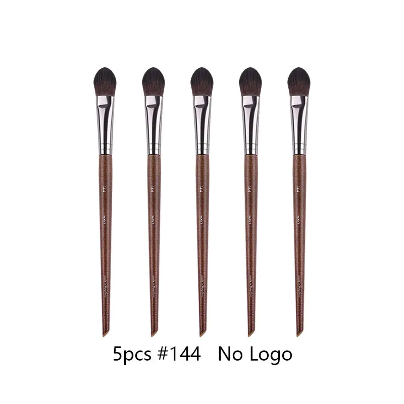 1 piece #144 Precision Highlighter Makeup brush detail Powder Blusher Natural wood Professional Make up brushes — image 8