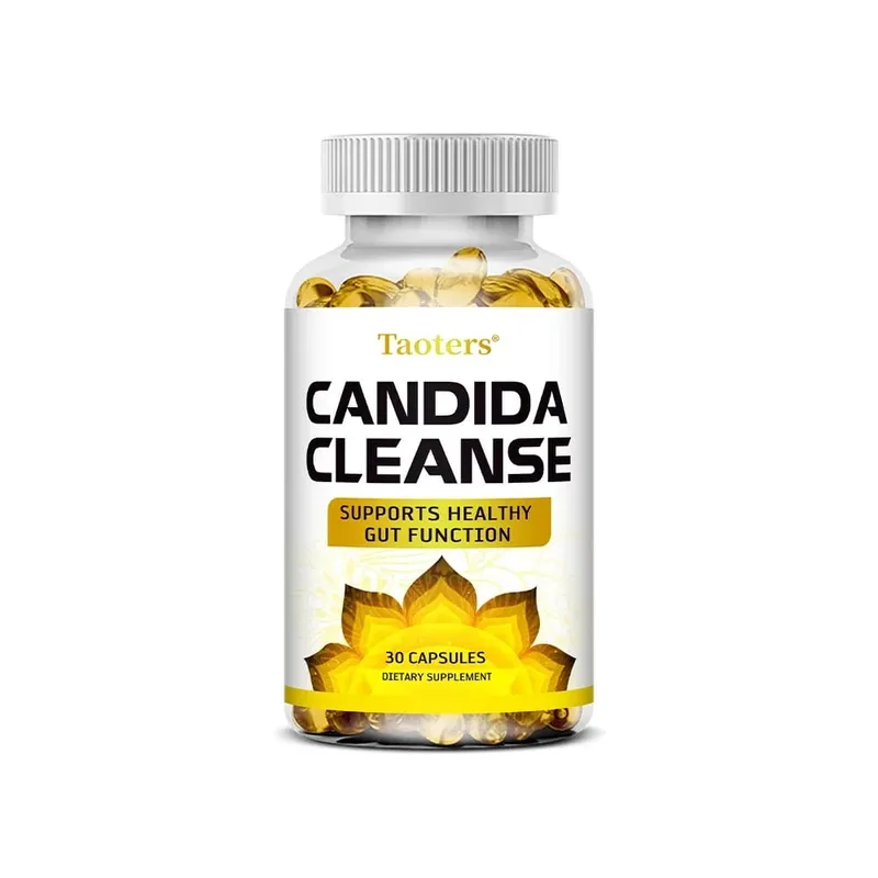 Candida Cleanse – Májtisztító méregtelenítő Támogatja a bélrendszer egészségét Tisztító vastagbél növelő energia 120 kapszula