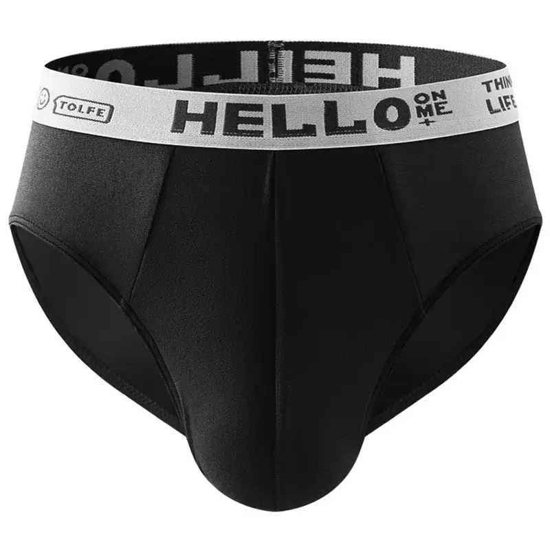 10PCS Men's Breathable Triangle Pants with Multi-Color Combination and Unique Belt Design Are Comfortable Daily Underwear — image 1