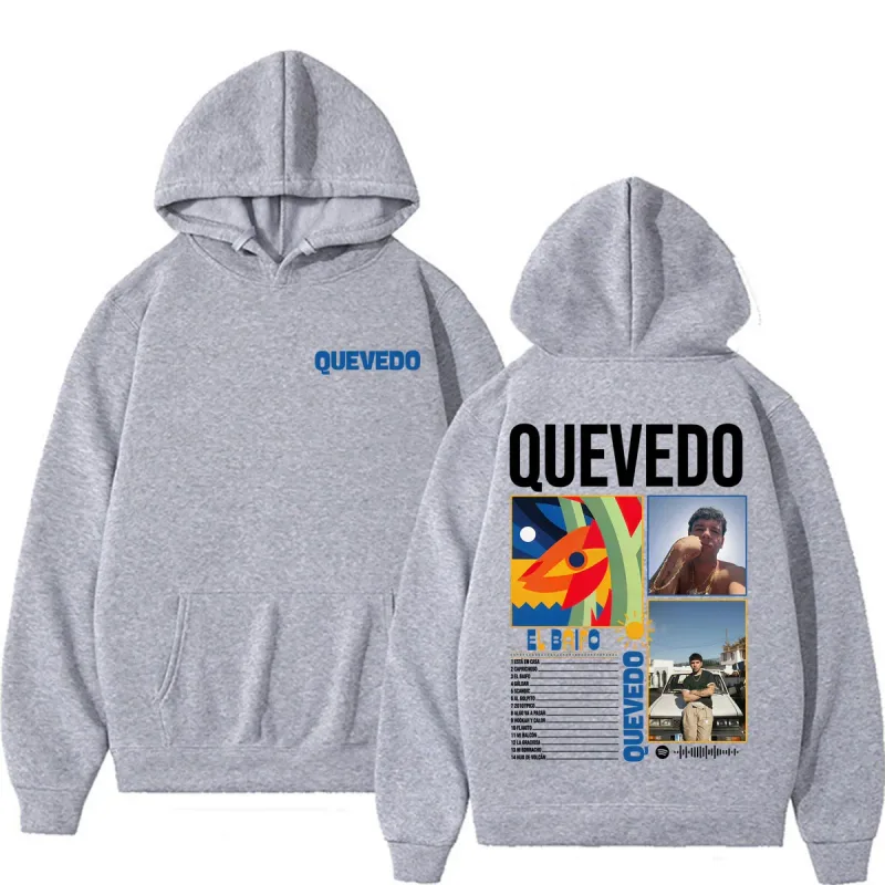 Rapper Quevedo 2026 EL BAIFO Graphic Hoodies Men Women Harajuku Vintage Gothic Sweatshirt Casual Cozy Oversized Hoodie Pullovers — image 6