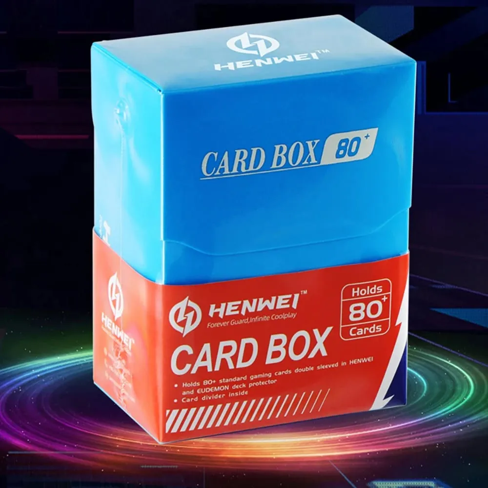 80+Card Deck Box PP Υλικό Φορητή Θήκη πολλών χρωμάτων καρτών TCG για MTG/YGO/TCG Gathering PP Storage — image 4