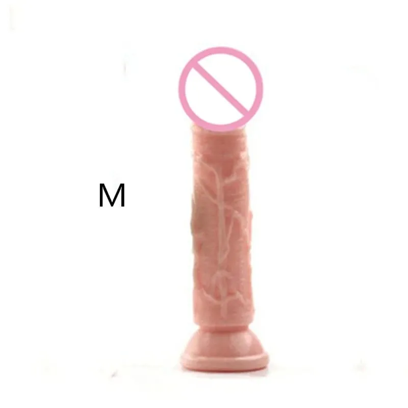 KWD Erotic Soft Jelly Dildo Anal Butt Plug Realistic Strong Suction Cup Adult Toys G-spot Orgasm Big Penis Sex Toys For Woman — image 22