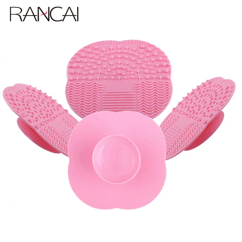 1Pcs Small Size Silicone Sucker Brush Cleaning Mat Make up Brush Cleaner Cosmetic Clean Tools For Makeup Brushes — image 4