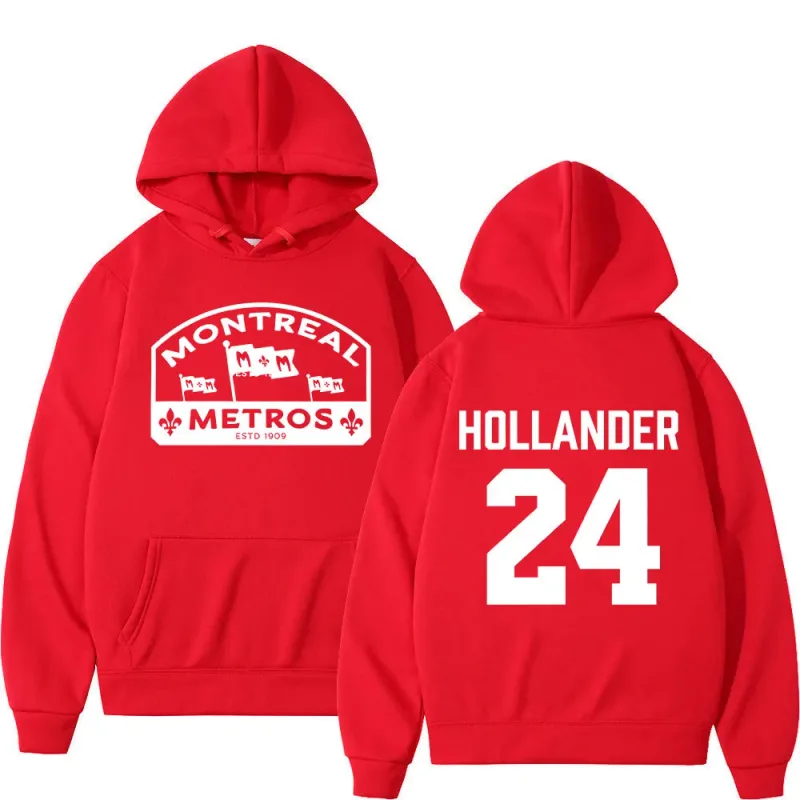 Heated Rivalry Shane Hollander 24 Montreal Metros Hoodies Men Women Clothing Hip Hop Fashion Sweatshirts Long Sleeves Pullovers — image 5