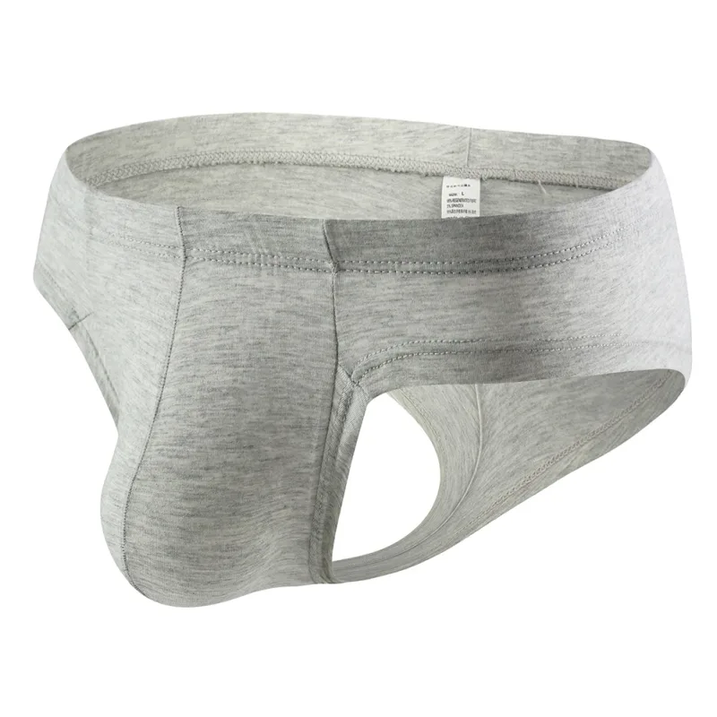 Sexiga män Slip Cueca U konvexa underkläder Andas Låg midja Mjuka byxor Underkläder High Fork Trosor Kalsonger Calzoncillos — image 8