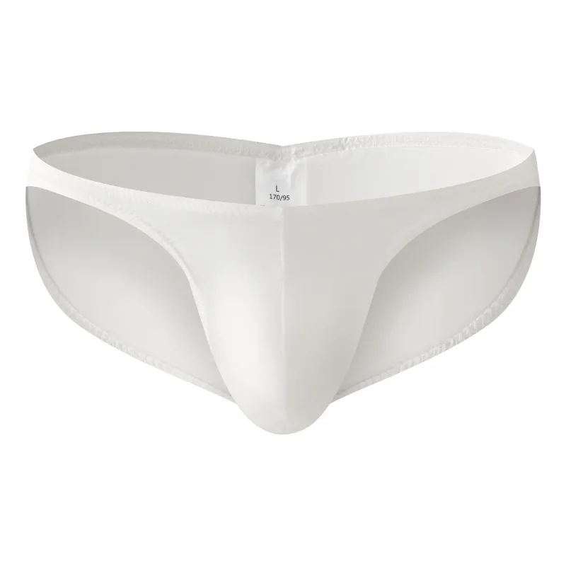 Cuecas de ginástica masculinas de cintura baixa, roupa íntima de cetim suave para treinamento esportivo, musculação, ultrafina, secagem rápida, treino de fitness, levantamento de bunda — image 20