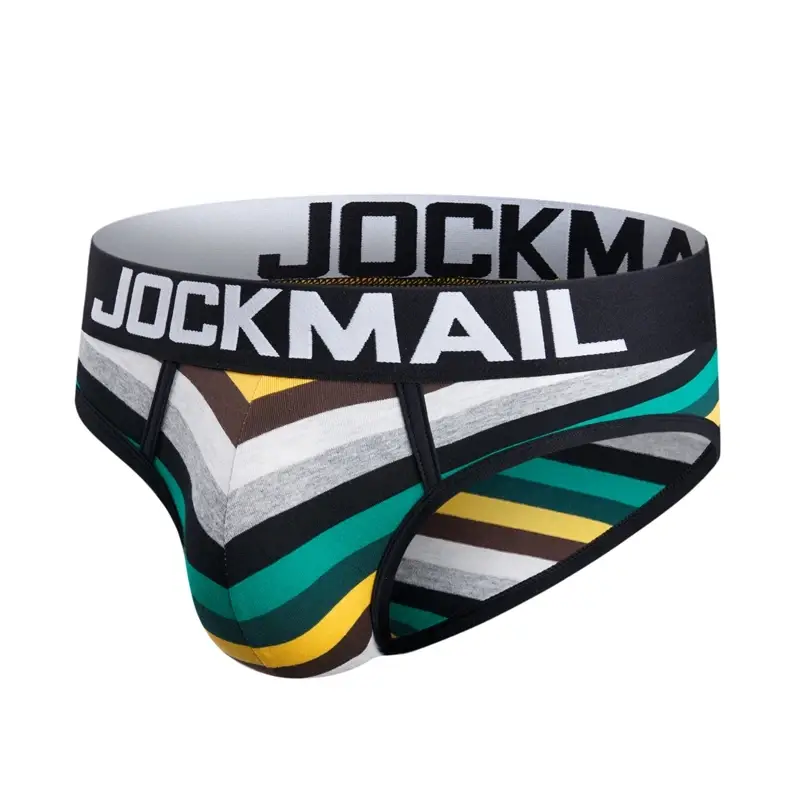Herr Underkläder Trosor Bomullstryckt Sexiga Herr Boxershorts Slips Cueca Masculina Trosor Calcinha Calzoncillos Hombre Andas — image 24