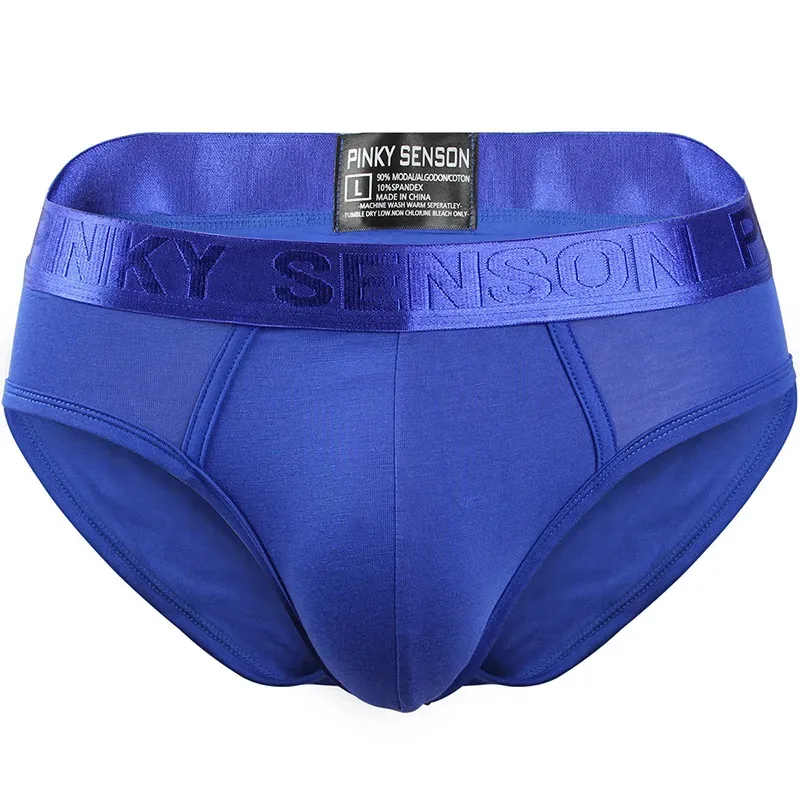 Pinky Seaso Marke Bestseller Sexy Dreieck Hosen Modal Dünne Einfarbig Unterwäsche männer Modale Briefs Lüften Plus Größe Männer
