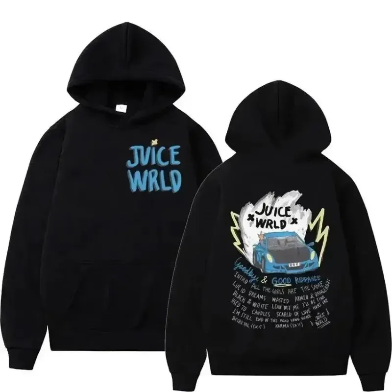 2026 suco wrld moletom com capuz masculino outono moda hip hoo casual pulôver unisex estilo de rua solto ajuste quente tendência y2k — image 1