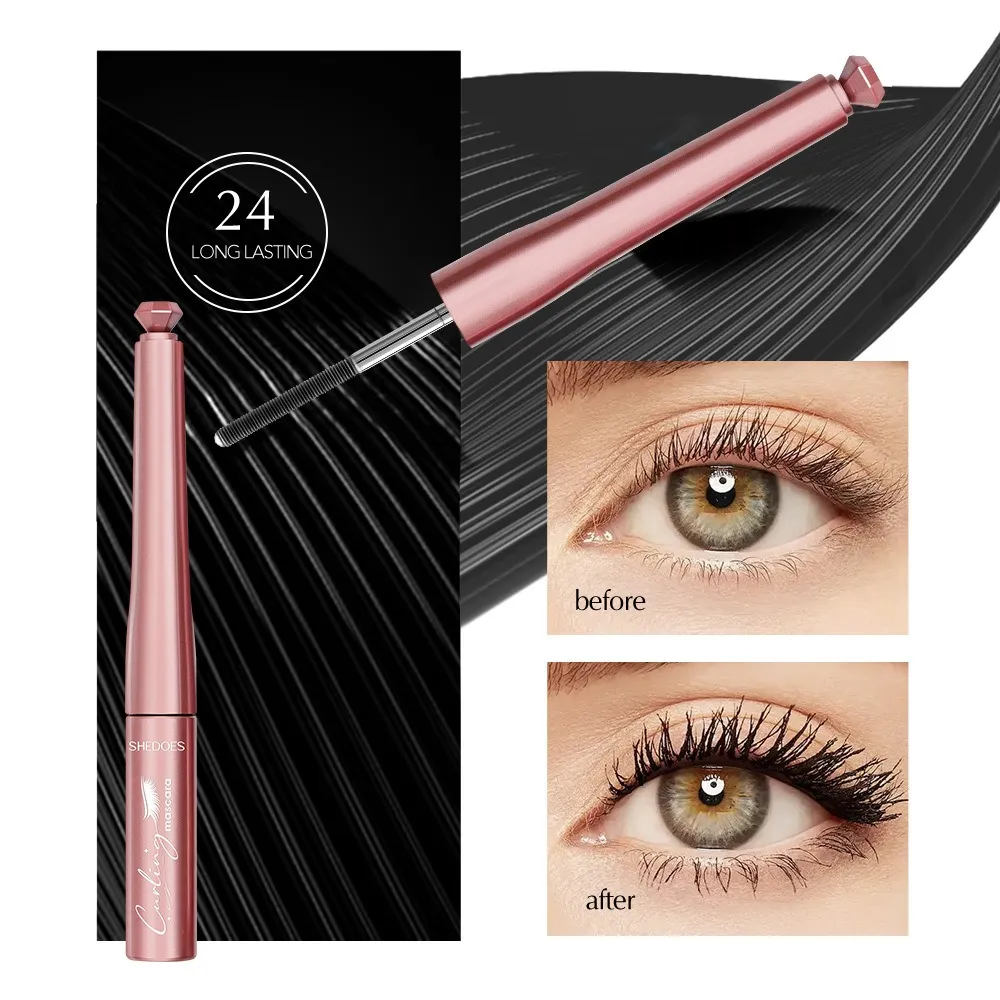Black Mascara Volumizing & Curling Long-Lasting & Naturally Lengthening Quick-Drying and Clump-Resistant-Ideal for Daily Makeup — image 6