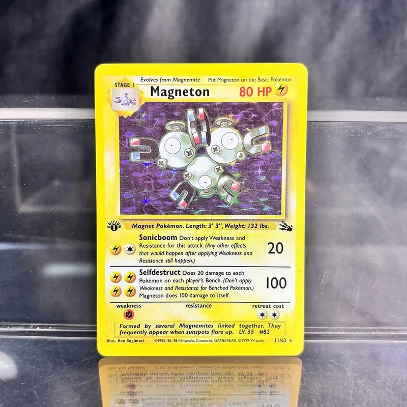 Holographic PKM Single Cards Charizard EX Pikachu 1st Edition Neo Mewtwo Συλλογή καρτών μεσολάβησης PTCG Battle Cards Παιχνίδια Δώρα